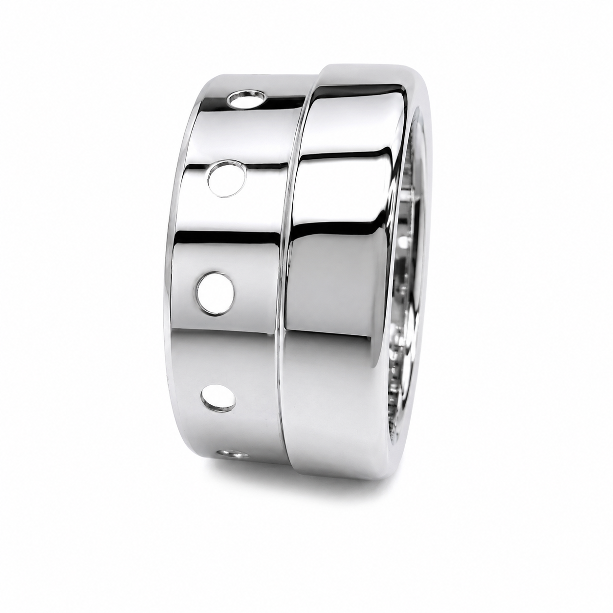 Endkappe Stainless Straight Short 3"